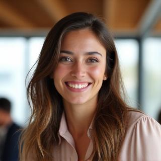Professional headshot of Chloe Williams, a contracts and intellectual property attorney.