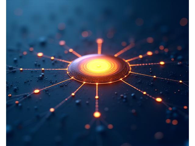 Conceptual image of intertwined abstract shapes representing intellectual property and its outward projection, symbolizing monetization.