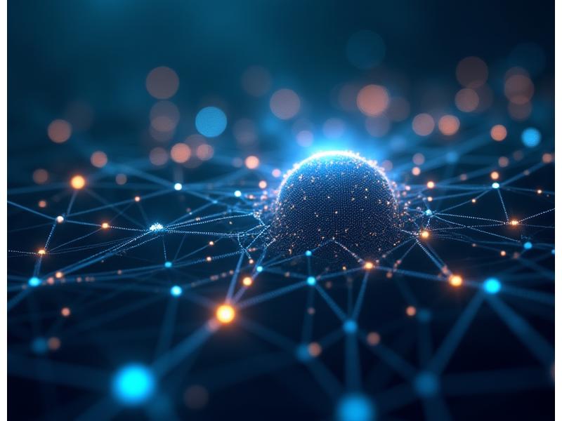 Complex neural network visualization representing predictive legal intelligence.